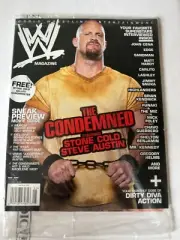 Sealed WWE MAGAZINE May 2007. STONE COLD Steve Austin CONDEMNED Cover. POSTER