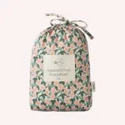 Fitted Sheet - Bassinet - Garland Print by Nature Baby | the memo