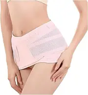 [Generic] Pelvic Support Belt Postpartum Support Recovery Belt Pregnant Women Hip Lift Pelvis Correction Belt for Fit The Natural Curves of Your Body Prevent Pelvic Front (Pink XLarge)