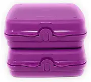 Sandwich Keeper Set in Pink By Tupperware