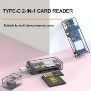 New Multifunctional 3 In 1 TypE C Micro USB Card Reader High Speed B6 L7 H9Q4