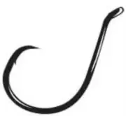 Gamakatsu 208409-25 2 25 CT NS Black Octopus Circle Hooks Offset Point