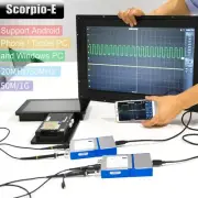 C520 Android & PC Handheld Virtual Digital Oscilloscope Dual Channel 20~50MHz