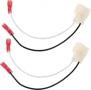GRADENEVE 1 Pair Horn Plug (1 Pair) Speaker Wire Cable Plug Car Supply Speaker Wire Adapter Plug Speaker Replacement Install Connector Speaker Wire Harness
