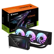 Gigabyte AORUS GeForce RTX(TM) 5080 XTREME WATERFORCE 16G, 2805 MHz, CUDA 10752, 30 Gbps, GDDR7, 256 bit, PCI-E 5.0, PSU 850W, HDMI 2.1b x1