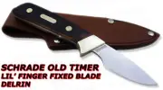 Schrade Old Timer DELRIN Lil' Finger w/ Sheath 156OT