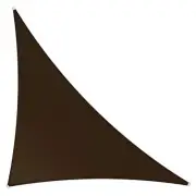 AMGO Canopies 28.3'x20' Stain Resistant Sun Shade Sail Triangle Patio Brown