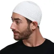 New Men Skull Cap Muslim Islamic Prayer Hat Topi Kufi Headwear Man Mixed Colours
