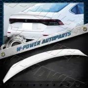 W-Power Pearl White For 2023-2025 Honda Accord Rear Trunk Duckbill Spoiler Wing (for: Honda)