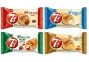 7Days Soft Croissant Variety Chocolate Vanilla Strawberry Caramel (Pack of 24)