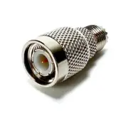 10pcs RF Coax Adapter Mini UHF Female Jack to TNC Male Plug Nickel Plated Body