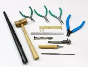 Wire Wrapping Tool Kit Jewelry Making Wire Bead Work Pliers & Hand Tools Set 12