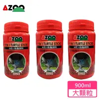 在飛比找momo購物網優惠-【AZOO】9合1烏龜飼料900ml(3罐)