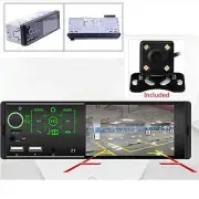 Car Stereo Audio In-Dash FM Aux USB MP5 Radio Player Mirror LinkBluetooth 4.1'' (for: Mitsubishi)