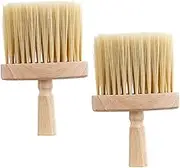 Hohopeti 2Pcs Handle Cleaning Brush Multi Functional Dusting Brush for Window Keyboard Carpet Cleaning Practical Design for Household Use