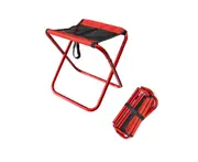 Folding Chair Portable Outdoor Folding Chair Portable Stool - RED