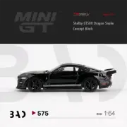 Mini GT 1:64 Shelby GT500 Dragon Snake Concept Black LHD Diecast Model Car