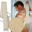 Soft Loofah Exfoliating Back Scrubber Shower Brush Massage Brush Bath Strap