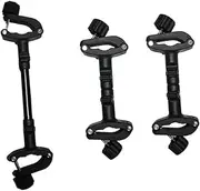 Abaodam 3pcs Stroller Connectors for Two Single Prams to Form Double Stroller Lightweight and for Newborns and Toddlers for Outdoor Travel and Family Outings