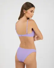 [Billabong] Billabong Women's Tanlines Hike Cheeky Bikini Bottom in Prism Violet Purple Size 6 6 Prism Violet Purple