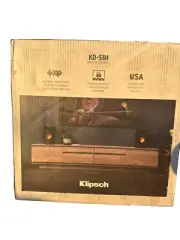 Klipsch KD-51M Passive 160W Bookshelf Monitor Speakers (Pair) Black- SEALED