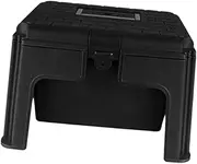Perfk Portable Equestrian Tool Box Horse Riding Storage Organizer Grooming Accessory Kit Lightweight Stool for Barn and Travel