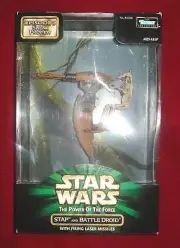 STAR WARS POWER of the FORCE: STAP AND BATTLE DROID (NIB)*
