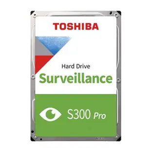 【最高22%回饋+299免運】Toshiba【S300 PRO】6TB 3.5吋 AV影音監控硬碟(HDWT360UZSVA)★(7-11滿299免運)