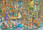 Ravensburger - Midnight At The Library Puzzle 1000 Piece