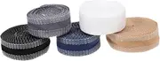 TEHAUX Iron on Hemming Tapes 5pcs Pack Hemming Tapes for Pants DIY Tapes Trousers Hemming Tapes Easy Applicati