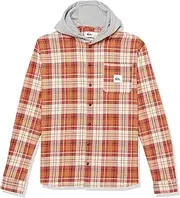 [Quiksilver] Boy's Halidon Hoodie Button Up Woven Top