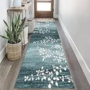 Modern Narrow Runner Rug for Entryway Living Room Corridor Kitchen Floor Non-Slip Mat 100cm/1.5m/300cm/350cm/4m/5m/6m Extra Long Carpet Runner Mat(2.6ft×19.7ft/80×600cm)