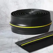 Traderight Garage Seal Door Weather Strip Soild Rubber Threshold Waterproof 6M