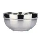 Bowls 1pc Mixing Rice Rust-resistant Save Space Cabinets Double Walled