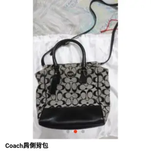 Coach肩側背包