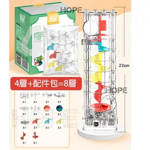 滑道積木 大顆粒積木 滑道滾球 台灣現貨 超取約2天 滑道補充包 滾球滑道擴充 HOPE 兼容費樂我高歡樂客ok