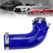 HPS Bue Silicone Air Intake Kit Post MAF Hose For 16-20 GSF/15-24 RCF 5.0 V8 (for: Lexus)