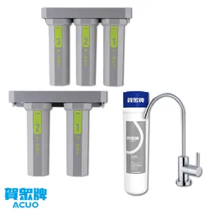 ⭐ 實體門市 賀眾牌 雙管 淨水器 除鉛 淨水組 淨水機 濾芯 飲用水 UF-75 UF-106