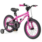 16-Inch Kids Bike for 4-7 Years Old Adjustable with Removable Training Wheels-16