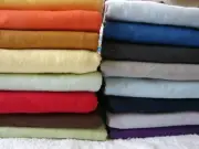 Flannelette Cotton Fitted Cot Sheet Handmade