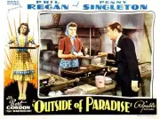 Outside Of Pardise lobby card Penny Singleton 1938 OLD PHOTO