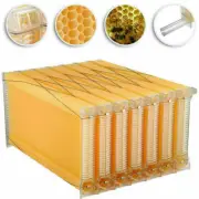 7x Auto Plastic Beekeeping Frames Honey Comb Frames For Beehive House Boxes AU