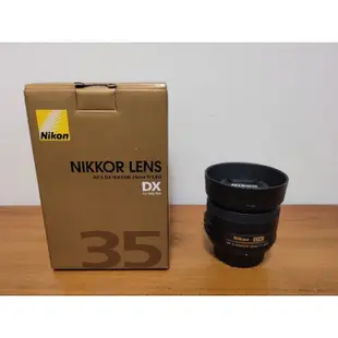 Nikon AF-S 35mm F1.8G DX