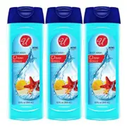 Raspberry Refresh Body Wash with Ocean Breeze Scent, 12oz. (355ml) (Pack of 3)