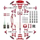 Yeah Racing Aluminum Conversion Kit Red Tamiya TT02 RC Cars Touring #CK-TT02RD
