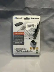 IOGEAR Bluetooth 4.0 USB Micro Adapter, 2.4GHz - 2.4835GHz ISM Frequency Band