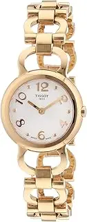 [Tissot] Women's Quartz Watch T0290093303700 with Metal Strap, Gold, Strap