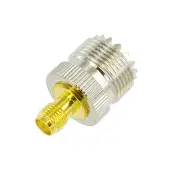 SMA Female to UHF Female Coax Cable RF Adapter