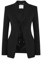 Blumarine Twill Blazer - Black - 42 (UK10 / S) 42 (UK10 / S)