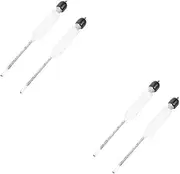 SHOWERORO 2sets Professional Milk Tester Lactate Meter Milk Density Kit High Precision Hydrometer 2pcs*2